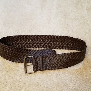New Vintage Wide Braided Belt